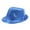 Navy, variant on Wancir Sequin Fedora for Men and Woman | Cosplay Mardi Gras Party Favor Hats Raves Concerts Costume Accessories