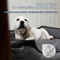thumbnail image 3 of Imitación de perra tecnología de cuero prueBa de la raver cama para perros sofá suministro de nido de gato supongo de cama paraponable, 3 of 7