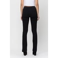 thumbnail image 3 of Cello Jeans Women's Juniors Mid Rise Pull On Slim Fit Bootcut Jeggings BLACK-XL, 3 of 4