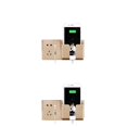 thumbnail image 4 of Moyic Soporte de teléfono Soporte de vida de plástico Autoadhesivo Soporte de almacenamiento de artículos varios Estante organizador de ahorro de Oro 2piezas Moyic CBP213672, 4 of 6