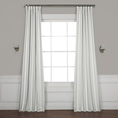 Photo 1 of Exclusive Fabrics Faux Linen Blackout Curtain
50x84