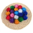 thumbnail image 5 of Cat Interactive Sound Paper Self-healing Color Bright Silk Glitter Toy Ball 20 Pcs, 5 of 6