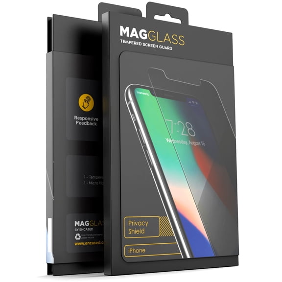 Privacy Guard for iPhone XS MAX Case Tempered Glass Screen Protector Anti Spy
