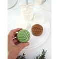 thumbnail image 4 of Mooncake Mold 75g- Cookie Stamps Plastic Hand Press Bright moon Shape Kitchen Gadgets DIY Baking Pastry Tool 2.1in (Moon sea waves), 4 of 12