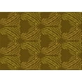 thumbnail image 1 of Ahgly Company Machine Washable Indoor Rectangle Transitional Dark Golden Rod Brown Area Rugs, 2' x 3', 1 of 7