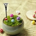 thumbnail image 1 of Flmtop Miniature Mushroom Micro Landscape Bonsai Succulent Plants Mini Garden DIY Decor, 1 of 9