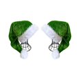 thumbnail image 1 of wonima02 Santa Hat - Adults Deluxe Xmas Christmas Hat Pack 2 pcs, 1 of 1