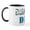 White/Black Inside, variant on CafePress - Dalmation Dad Colors Mug - 11 oz Ceramic Mug - Novelty Coffee Tea Cup