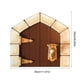 thumbnail image 1 of Puertas de hadas, artesanías hechas a mano de madera, puertas en miniatura para hadas, elfos, arte de jardín, decoración del hogar, 1 of 8