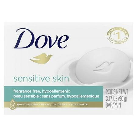 Dove Beauty Bar Sensitive Skin 3.17 oz Pack of 2