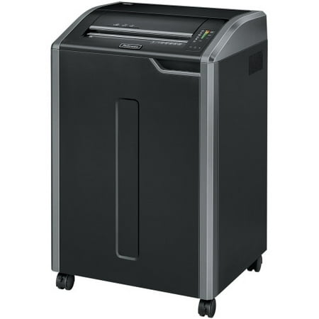 Fellowes, FEL38485, Powershred&reg; 485Ci 100% Jam Proof Cross-Cut Shredder, 1 Each, Black,Dark Silver