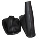 thumbnail image 1 of Car Shift Gear Stick Dust-proof Cover Handbrake Handle Faux Leather Cover For Bmw E30 E36 E34 E46 Z3 Manual Models, 1 of 5