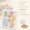 thumbnail image 2 of Matisse Wall Art Exhibition Poster & Prints, Henri Matisse Posters for Room Aesthetic, Abstract Art Prints UNFRAMED, 8x10in, Set of 6, 2 of 6