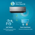 thumbnail image 5 of Aire Minisplit Inverter 2 ton (24,000 btu) Frío y Calor Espejo MABE, 5 of 5