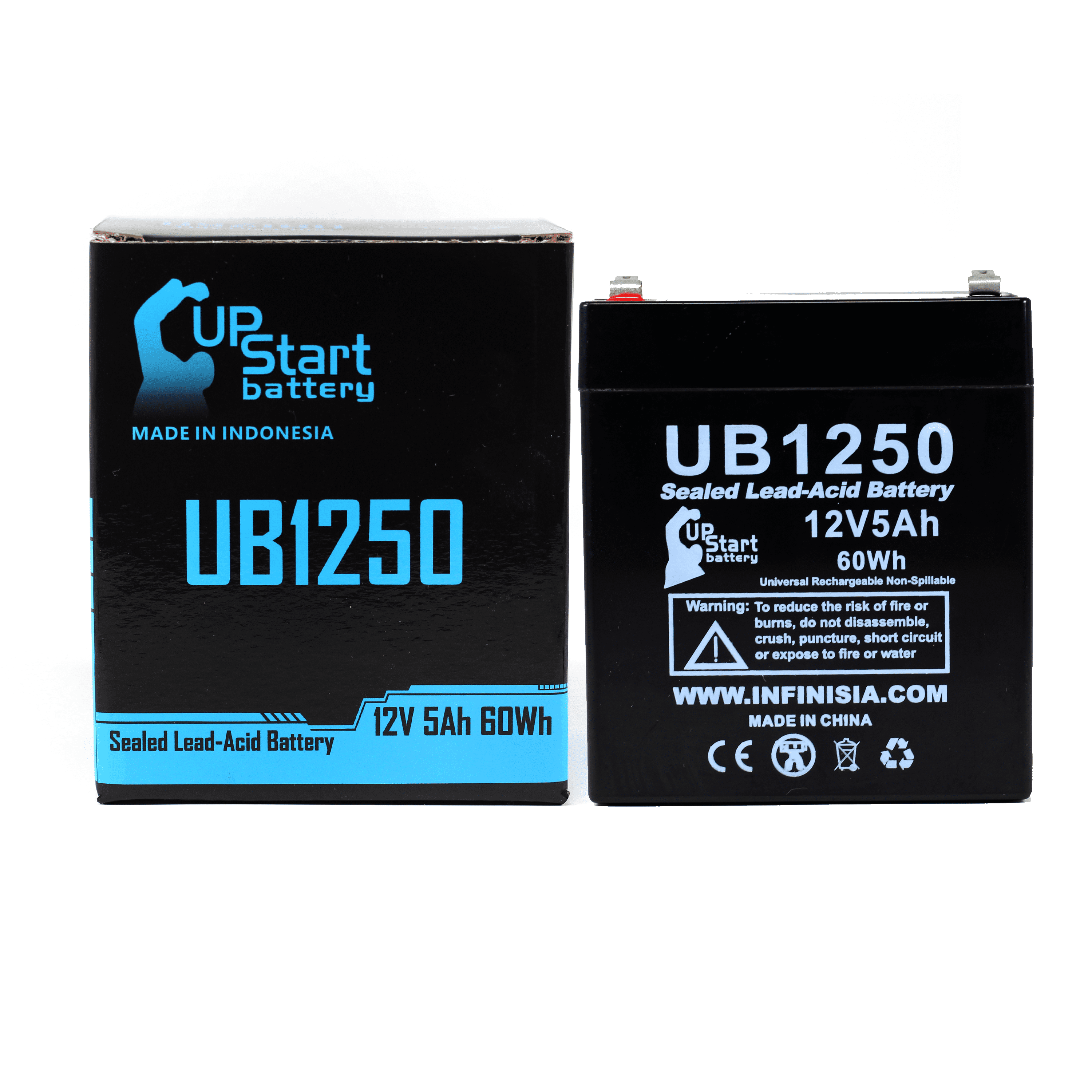BB Battery BP5-12 Battery Replacement - UB1250 Universal Sealed Lead ...