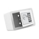 thumbnail image 5 of Estuche de seguridad portátil para tarjetas de crédito, caja de seguridad fácil de leer, estuche para guardar joyas, dinero para viajes, tarjetas de crédito, documentos importantes Blanco, 5 of 8