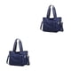 thumbnail image 1 of Sonducket Bolso bandolera grande de nailon para mujer, resistente al agua y duradero, con múltiples bolsillos, bandolera azul Azul 2Conjunto, 1 of 6