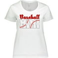 thumbnail image 3 of Inktastic Baseball Mimi Women's Plus Size T-Shirt, 3 of 5