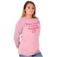 thumbnail image 6 of Breast Cancer is a Doodiehead Women Plus Size Long Sleeve Tee Brisco Brands 5X, 6 of 6