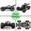 thumbnail image 2 of RC Car Juguetes de control remoto para niños Coches de aleación 2WD 2.4GHz Camión 15+KM/H Coche de carreras de alta velocidad Buggy con dos baterías Regalo para niñas y niños brillar Electrónica, 2 of 5