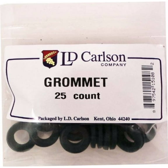 Black Replacement Rubber Grommet-25 Count