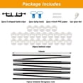 thumbnail image 3 of DJN 2025 New Event & Party Balloon Arch Birthday Wedding Party Scene Layout Props Table Balloon Arch Bracket Plastic White One Size, 3 of 6