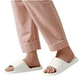 thumbnail image 4 of Slippers for Women and Men Unisex Causal Daily Slip-On Flat Heel House Indoor Shower Slides Bathroom Sandals Shoes, 4 of 4