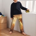 thumbnail image 5 of Hirioo Castle Cool Fire Dragon for Teenagers' Pajama Pants Womens Lounge Pants with Pockets Pj Bottoms Pants for Men-Large, 5 of 6