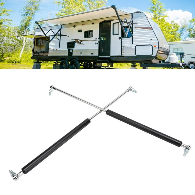 Gas Strut Shock Support Lifting Bracket Cargo Box Trailer Roof Top Struts 534N 120lb Piston Springs