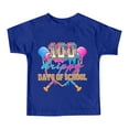 thumbnail image 4 of Ulitacool T Shirt For Girl Trend O Neck Tee Cartoon Prints Tops Short Sleeve Tops Daily Wear 1-2 Years Blue, 4 of 4