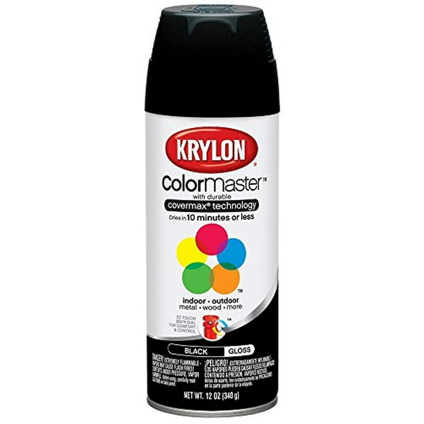 Krylon Interior Exterior Spray Paint 12 Oz Glossy Black Osha Walmart Com Walmart Com Krylon Interior Exterior Spray Paint 12 Oz Glossy Black Osha Walmart Com Walmart Com