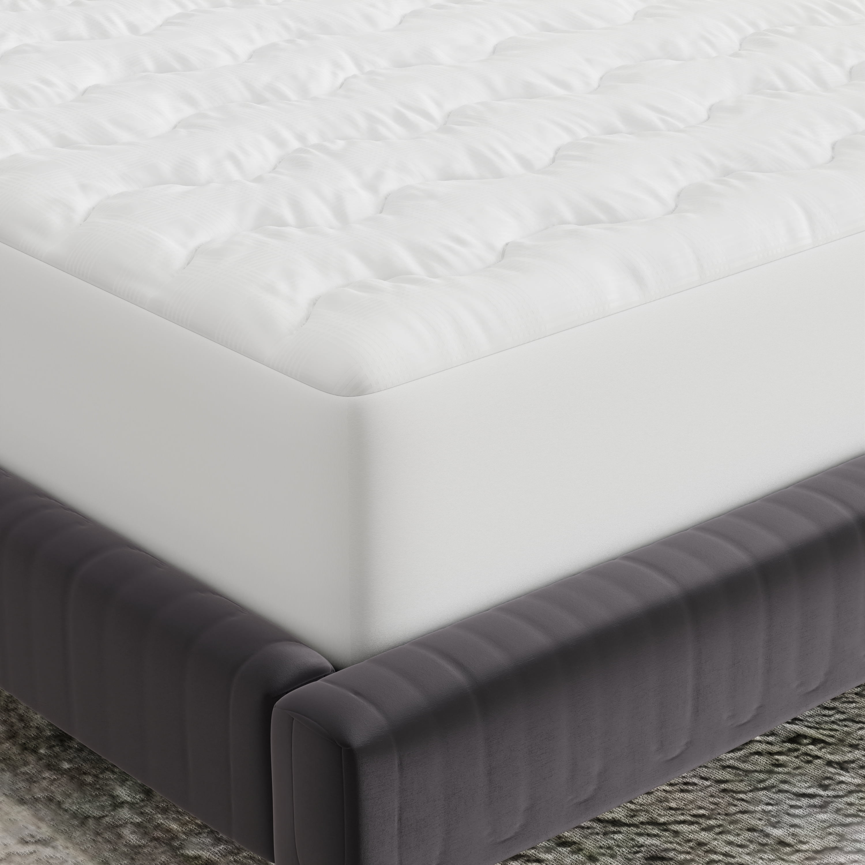 Sealy Spa Luxury Mattress Pad, King- Fitted, Indulgent, Comfort, Overfilled