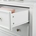 thumbnail image 6 of Leumius 5-Drawers Dresser,Farmhouse Tall Chest of Drawers Closet Organizers and Storage for Living Room,Bedroom,White, 6 of 8