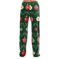 thumbnail image 5 of LHVUOA Women's Christmas Pajama Pants Sleep Fashion Xmas Print Pants Comfy Soft Pajama Sleepwears, 5 of 7
