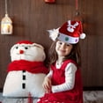 thumbnail image 5 of Gorros navideños, gorros de Papá Noel para fiestas navideñas, suministros festivos para fiestas de Año Nuevo, 5 of 5