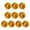 Golden, variant on Mightlink 10Pcs Cheerleader Pompoms with Finger Ring Cheering Props for Squad Team Sports Game Dance Dress Party