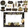 thumbnail image 1 of Handheld 2025 New Year Party Photo Properties For Family Gatherings And Corporate Event Feature Durable Paper And Wood, 1 of 5