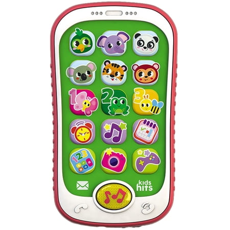 Kids Hits: Smart Phone - Light-Up Zoo - Interactive Educational Toy 3 Game Modes Animal Sounds & Songs Riddles Snap-Pictures Kids & Toddlers 2+