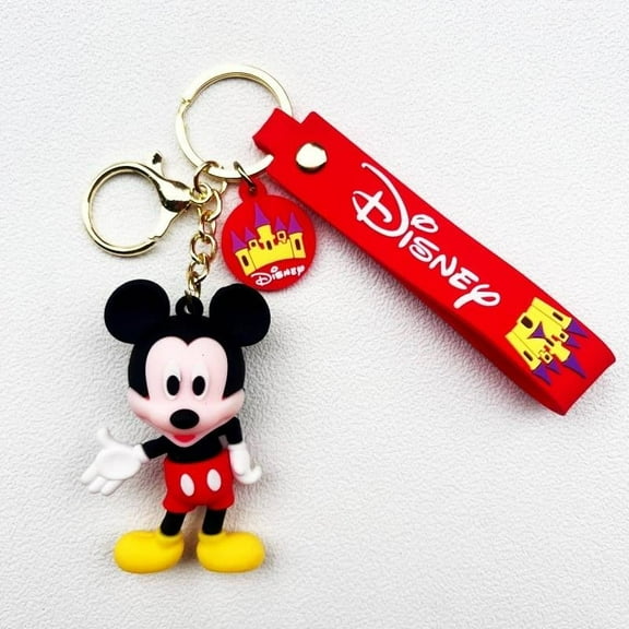 3D Silicone Mickey Keychain