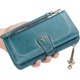 thumbnail image 4 of Wallets For Women Multi-function Large Capacity Wallet Long Pu Leather Card Holder Organizer Clutch Purse (black) (blue) - -, 4 of 4