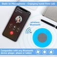 thumbnail image 3 of Altavoz de ducha Bluetooth impermeable Annlend portátil azul, 3 of 6