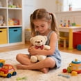 thumbnail image 2 of Teddy Bear with Red Bow Stuffed Animals Plush Toy for Children Girlfriend Family Congratulations Baby Shower Birthday 11in, 2 of 6
