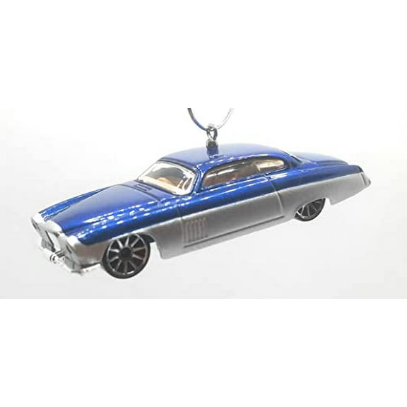 Christmas Ornament for 1963 Jaguar Mark X Blue Silver