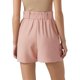 thumbnail image 1 of Pantalones cortos de cintura alta para mujer - Abertura lateral, bolsillos - Informal de negocios - Espalda elástica, cierre con cremallera - Tallas S-XXL, 1 of 7