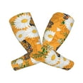 thumbnail image 2 of Gaeub White Floral and Butterflies Cooling Sleeves for Women, Arm Sleeves, UV Sun Protection Sleeve to Cover with Silicone Anti-Slip, 2 of 8