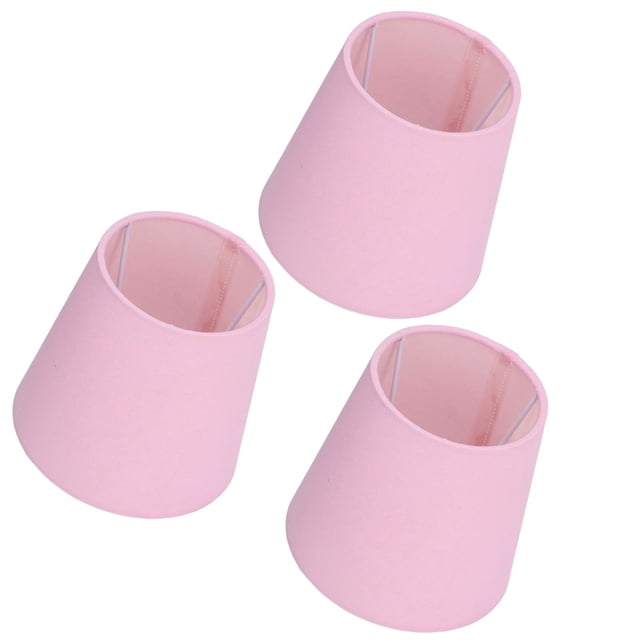 Fabric Lampshade, Heat Dissipation Lamp Shade High Light Transmittance 3PCS For Study Room