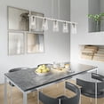thumbnail image 6 of Livex Lighting - Cityview - 5 Light Linear Chandelier In Contemporary, 6 of 10
