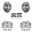 thumbnail image 1 of Transit Auto Front Brake Caliper Coat Rotor and Ceramic Pad Kit for Car GMC Chevrolet Sierra 2500 HD Silverado Savana Express 3500 Classic Hummer H2 1500 Suburban Cadillac DeVille Yukon XL KCG-100520C, 1 of 11