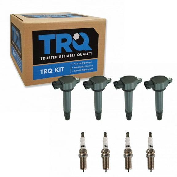 TRQ Ignition Coil & Iridium Spark Plug Kit Set for Lancer Outlander Sport New ICA71860 Fits select: 2011-2017 MITSUBISHI OUTLANDER SPORT, 2008-2009 MITSUBISHI LANCER
