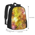 thumbnail image 3 of XMXT Travel Laptop Backpack for School Work, Watercolor Style Background Large Capacity Bookbag Travel Bag Backpacks for Women Men, 3 of 9